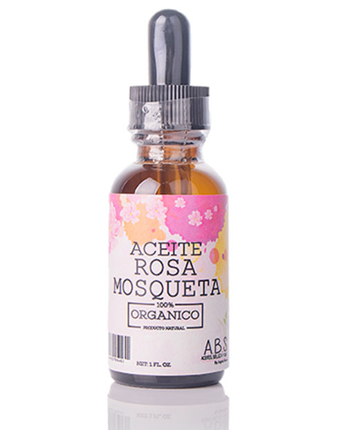 Aceite de Rosa Mosqueta 100% Natural y Orgánico, 1 onza – ABS