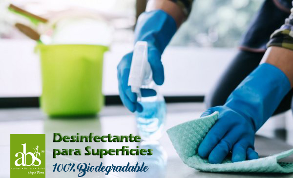 DESINFECTANTE PARA SUPERFICIES: 100% Biodegradable, Efectivo Contra ...